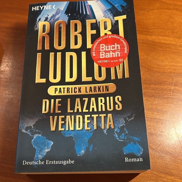 📌6 German Edition Robert Ludlum Romane Ikarus - Genessee -Omaha- Hades- Lazarus - Picture 3 of 12